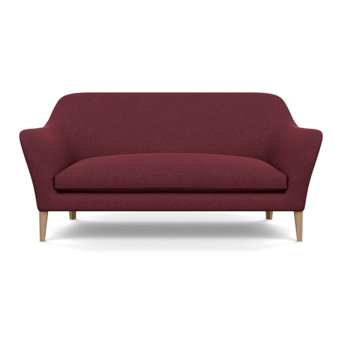 Heal's Wallis 3 Seater Sofa Velvet Midnight Walnut Feet - Heal's UK Furniture – image 12