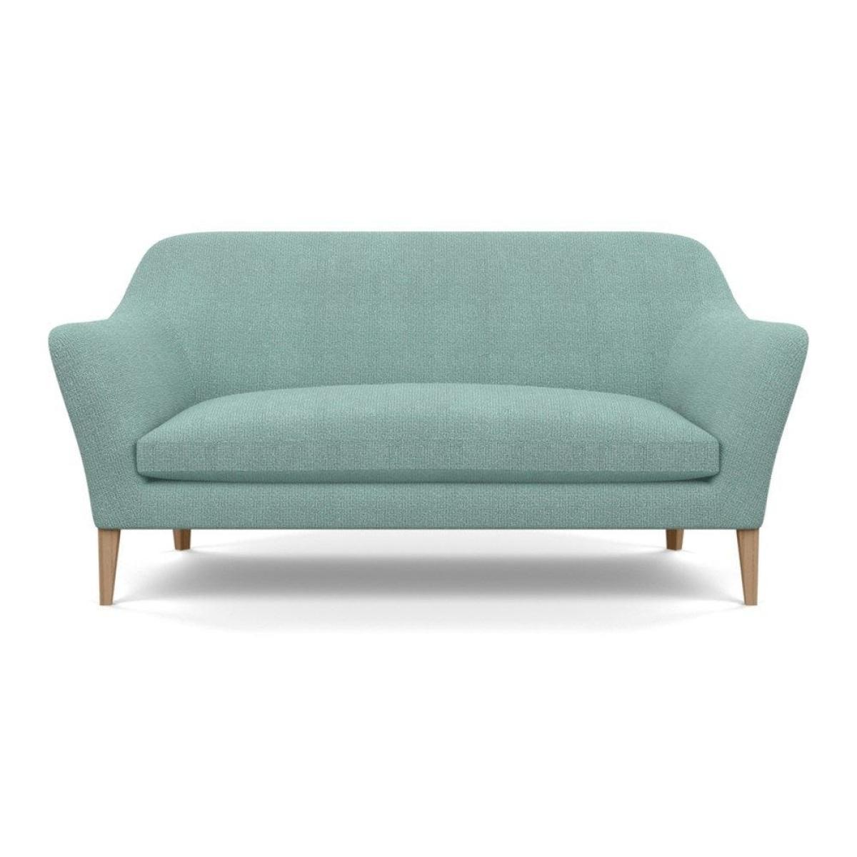 Heal's Wallis 3 Seater Sofa Velvet Midnight Walnut Feet - Heal's UK Furniture – image 15