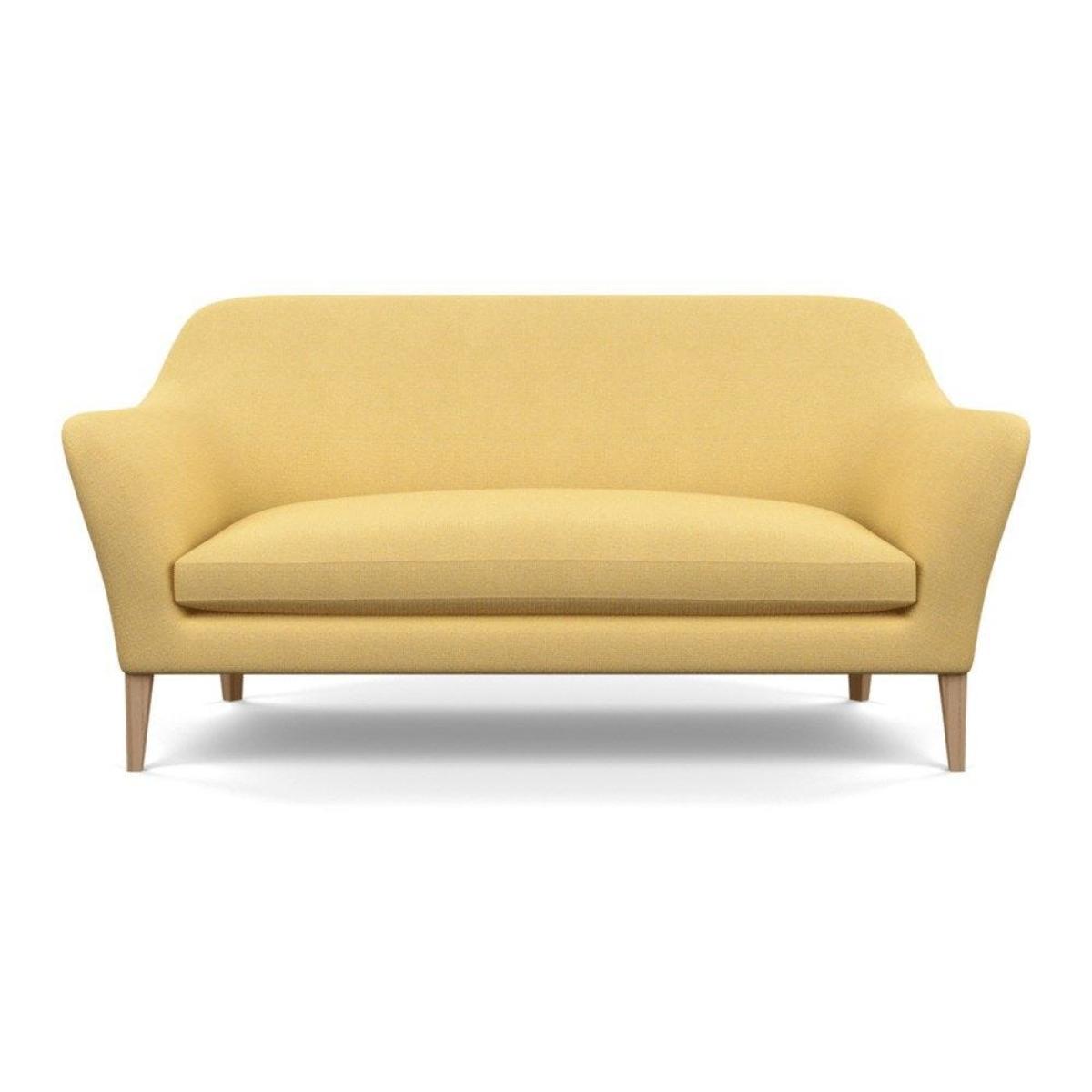 Heal's Wallis 3 Seater Sofa Velvet Midnight Walnut Feet - Heal's UK Furniture – image 19