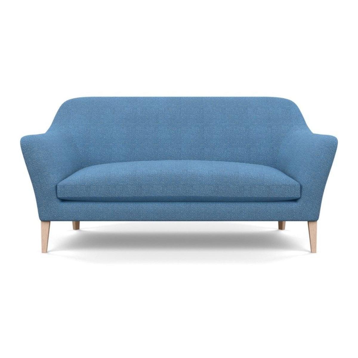 Heal's Wallis 3 Seater Sofa Velvet Midnight Walnut Feet - Heal's UK Furniture – image 22