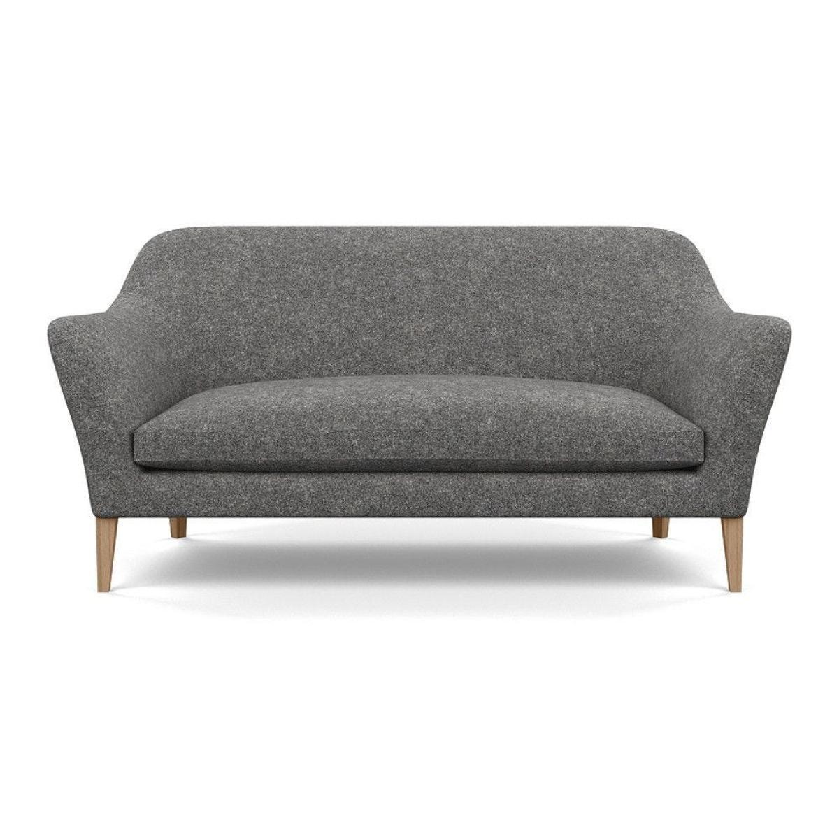 Heal's Wallis 3 Seater Sofa Velvet Midnight Walnut Feet - Heal's UK Furniture – image 23