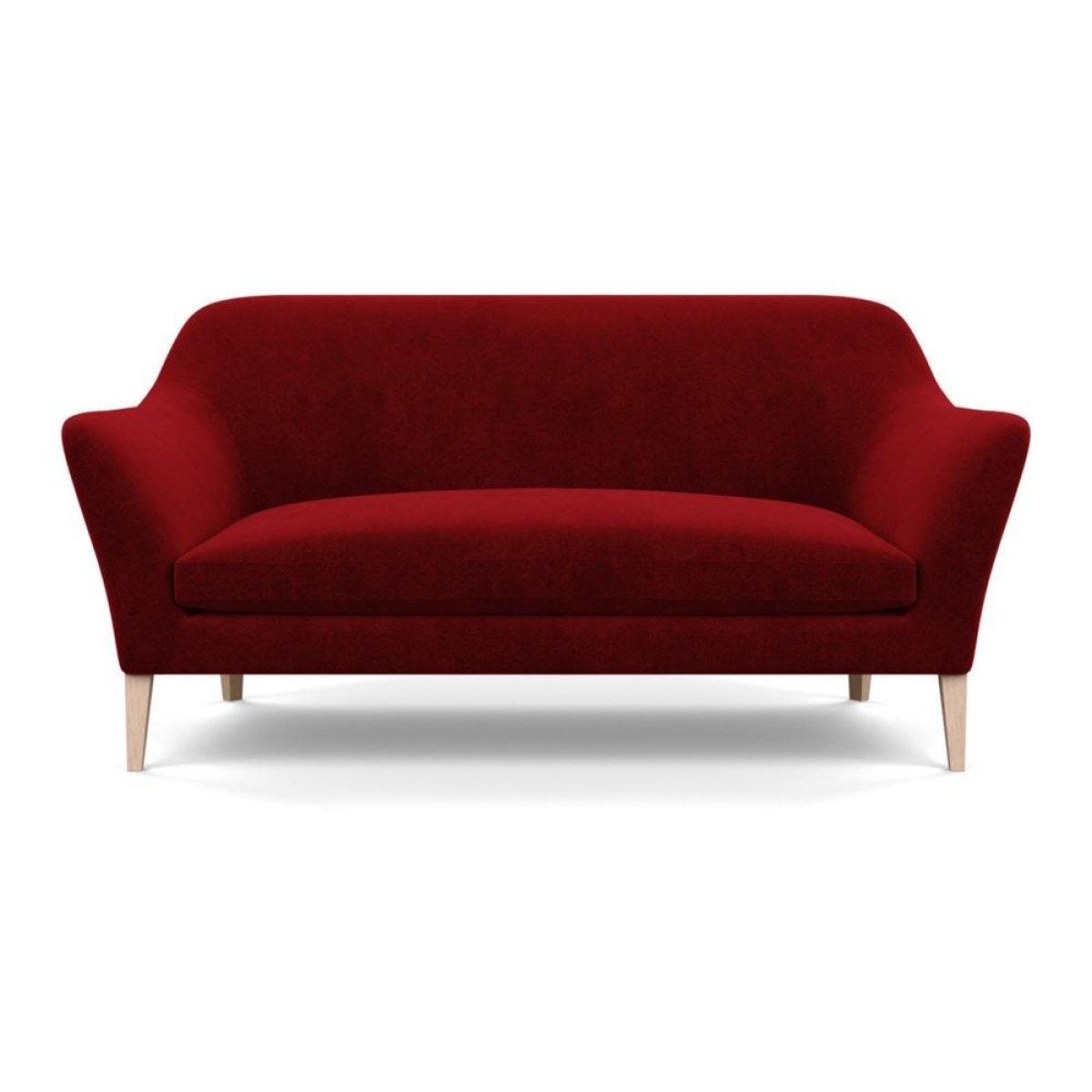 Heal's Wallis 3 Seater Sofa Velvet Midnight Walnut Feet - Heal's UK Furniture – image 29