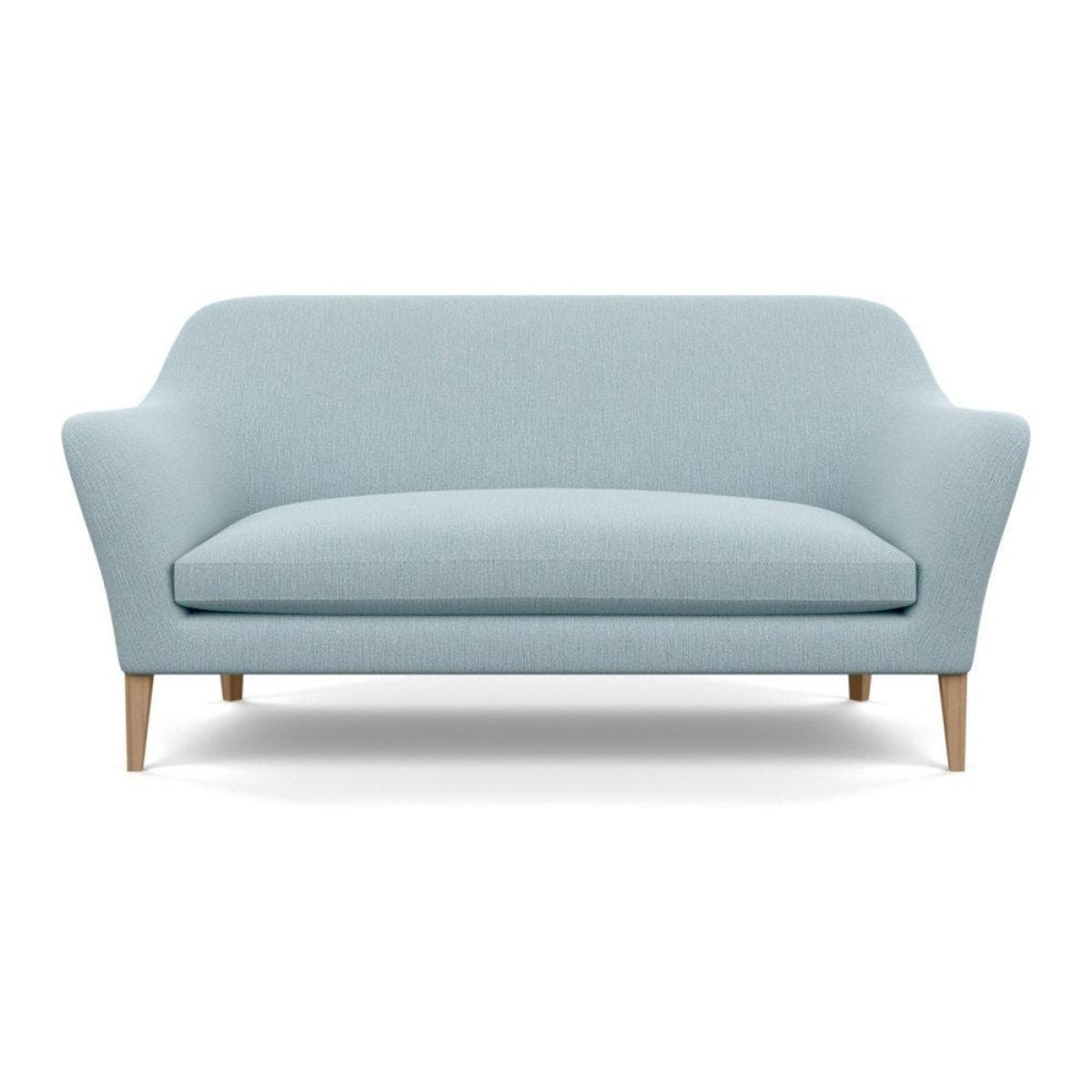 Heal's Wallis 3 Seater Sofa Velvet Midnight Walnut Feet - Heal's UK Furniture – image 47