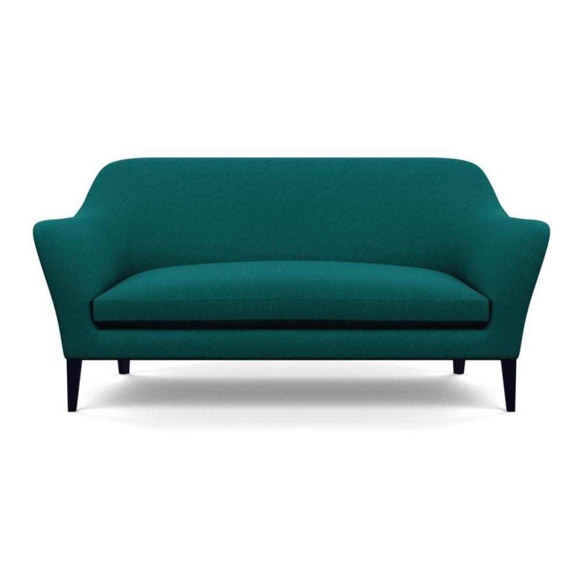 Heal's Wallis 3 Seater Sofa Velvet Midnight Walnut Feet - Heal's UK Furniture – image 49