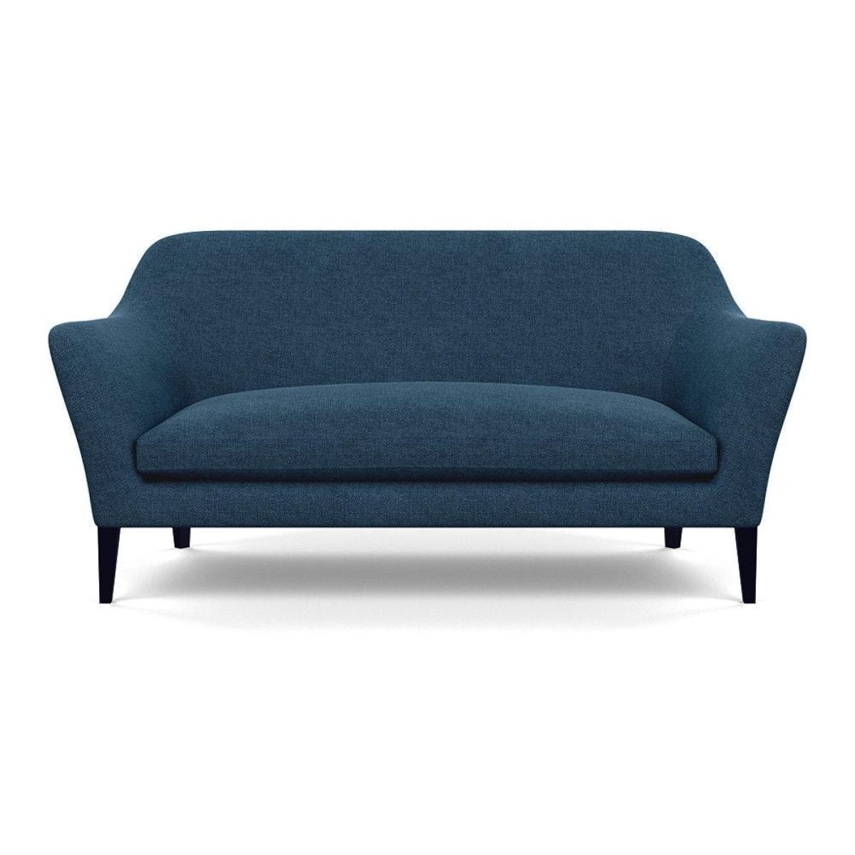 Heal's Wallis 3 Seater Sofa Velvet Midnight Walnut Feet - Heal's UK Furniture – image 78