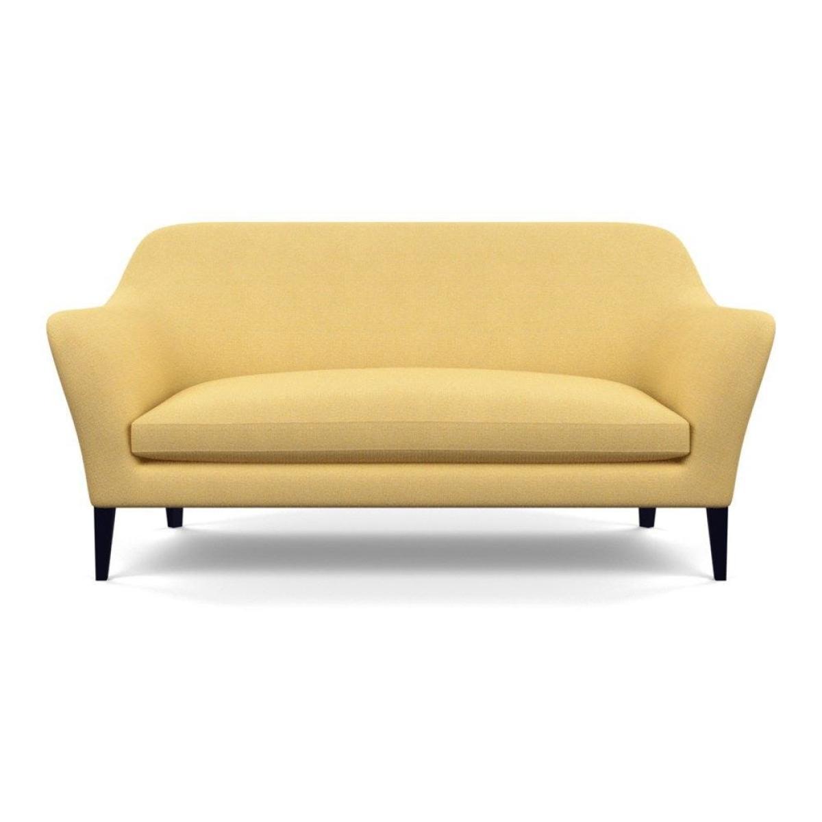 Heal's Wallis 3 Seater Sofa Velvet Midnight Walnut Feet - Heal's UK Furniture – image 87