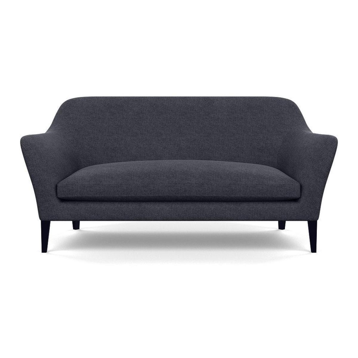 Heal's Wallis 3 Seater Sofa Velvet Midnight Walnut Feet - Heal's UK Furniture – image 93