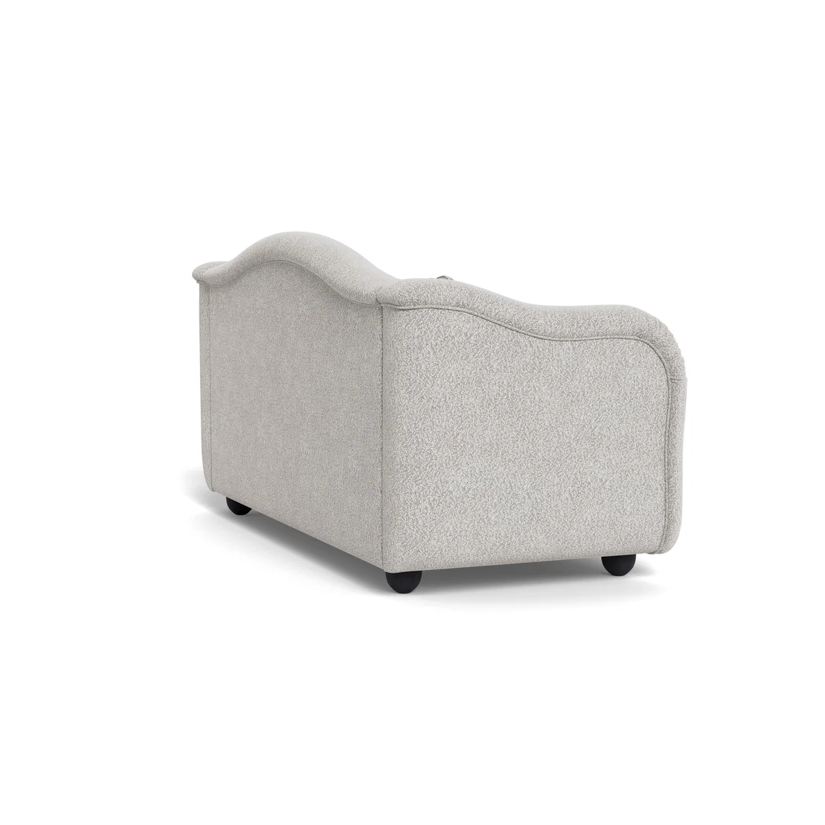 Heal's Tetbury 3 Seater Sofa Chunky Boucle Ecru Walnut Stained Beech Feet – image 5