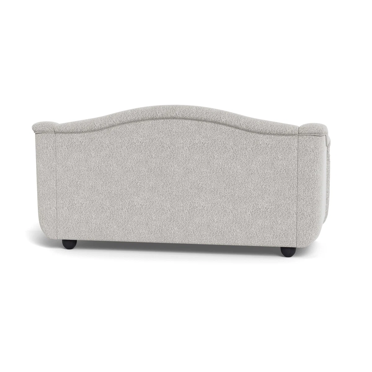 Heal's Tetbury 3 Seater Sofa Chunky Boucle Ecru Walnut Stained Beech Feet – image 6