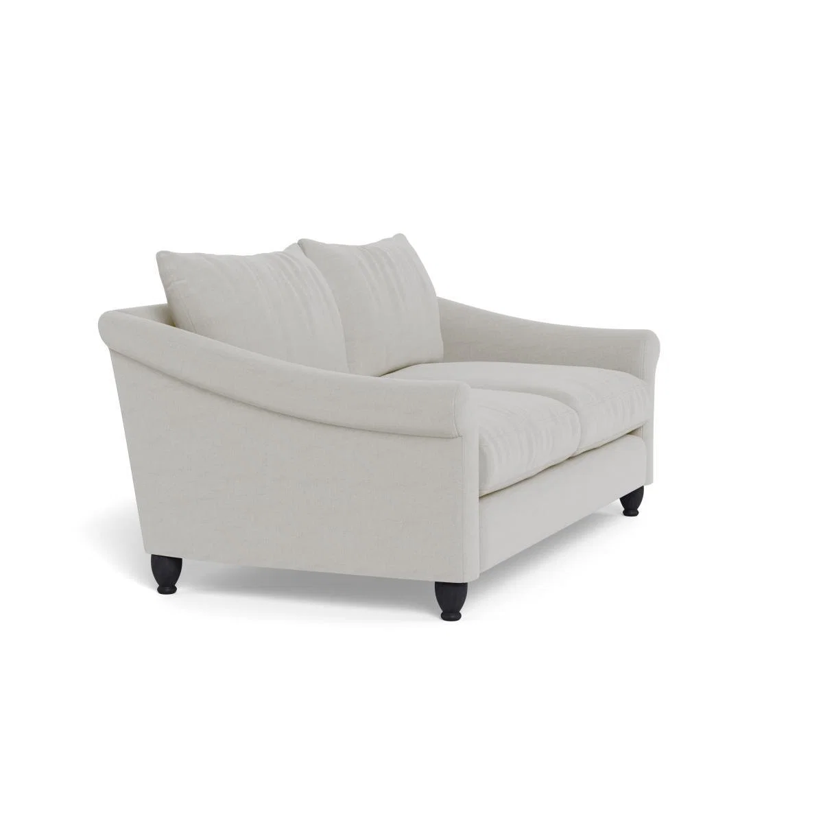 Heal's Devon 3 Seater Capelo LinenCotton Sea Salt Walnut Stain Beech Feet - Heal's UK Furniture – image 2