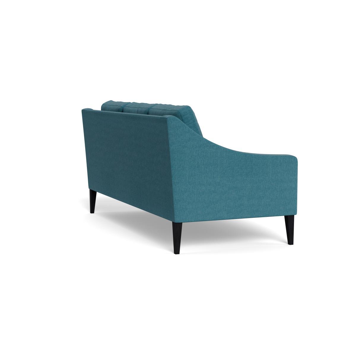Heal's Richmond 3 Seater Sofa Brushed Cotton Cadet Tinted Ash Feet - Heal's UK Furniture – image 4
