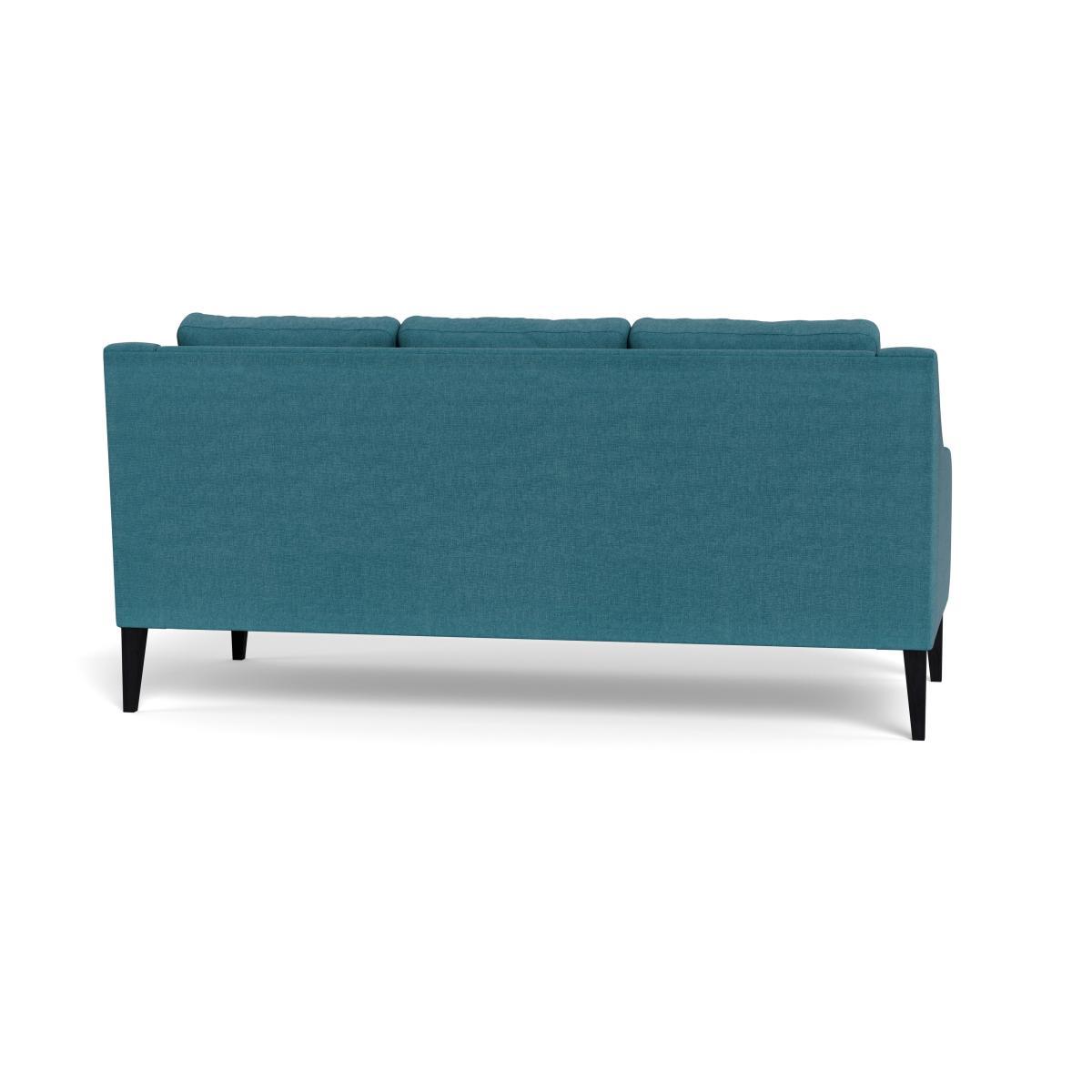 Heal's Richmond 3 Seater Sofa Brushed Cotton Cadet Tinted Ash Feet - Heal's UK Furniture – image 5