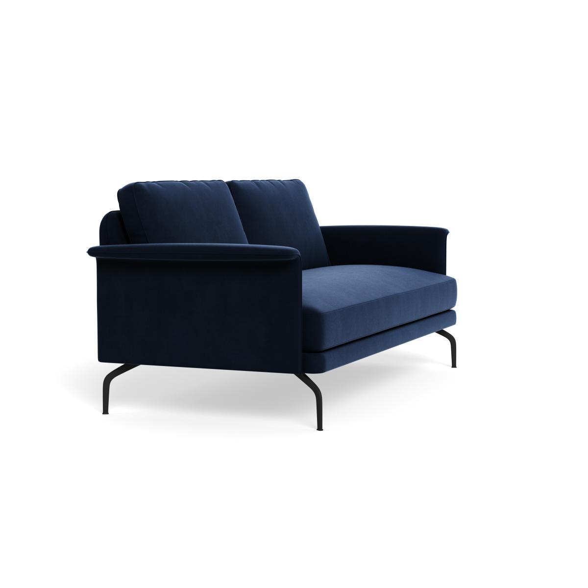 Heal's Iver 3 Seater Sofa Smart Velvet Dusk Black Feet – image 3