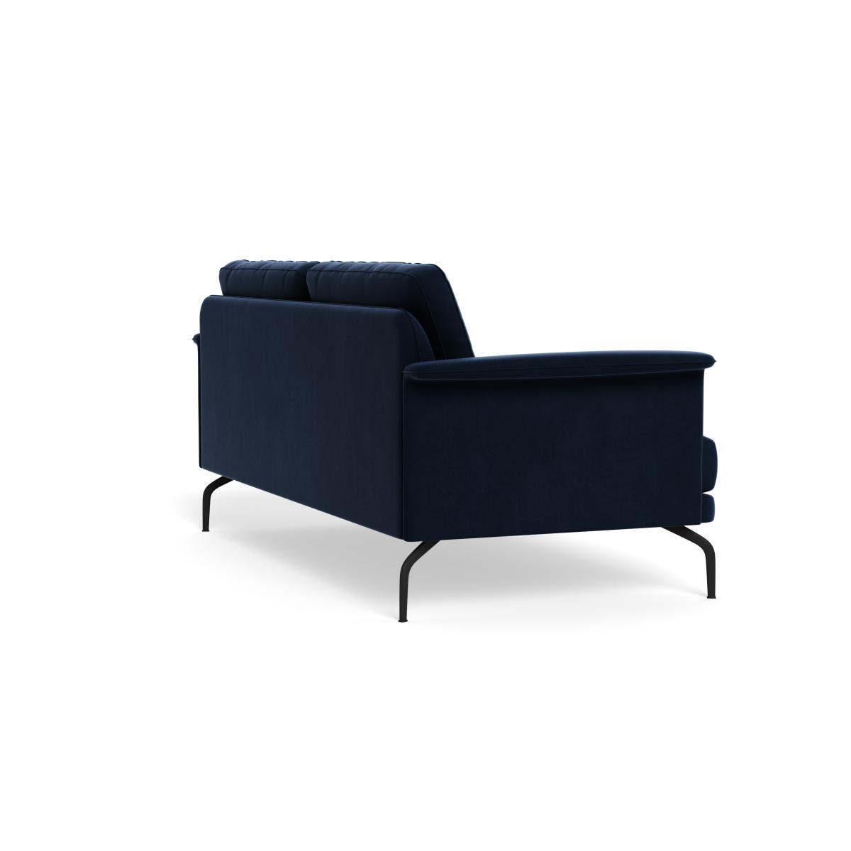 Heal's Iver 3 Seater Sofa Smart Velvet Dusk Black Feet – image 5
