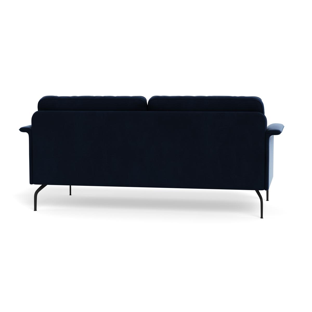 Heal's Iver 3 Seater Sofa Smart Velvet Dusk Black Feet – image 6