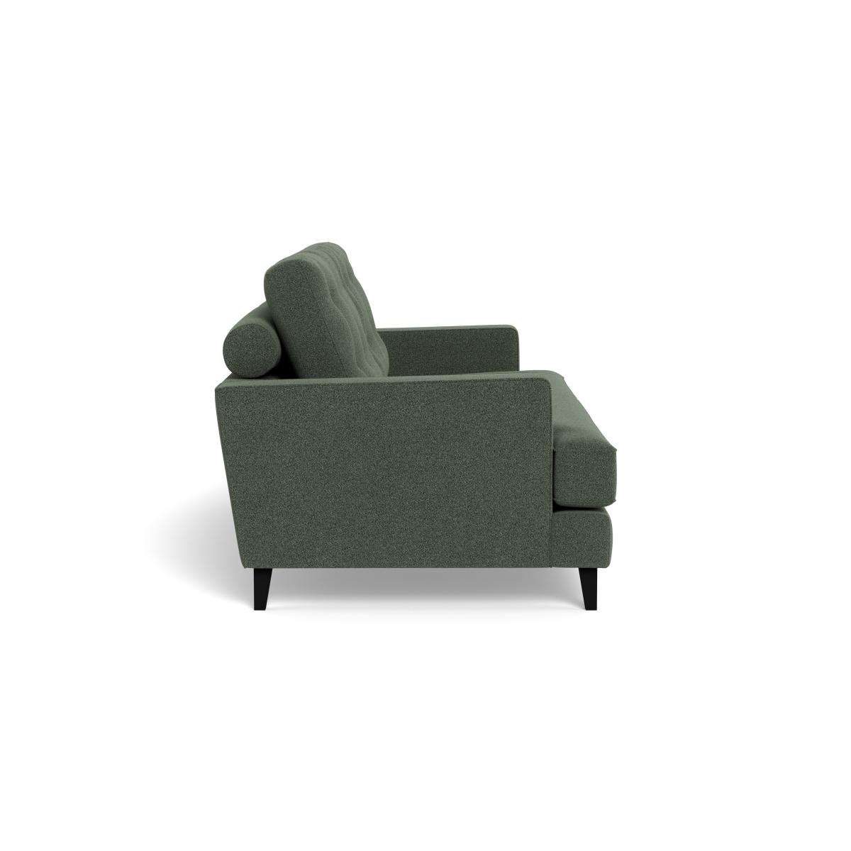 Heal's Mistral 3 Seater Sofa In Velvet Charcoal With - Heal's UK Furniture – image 3