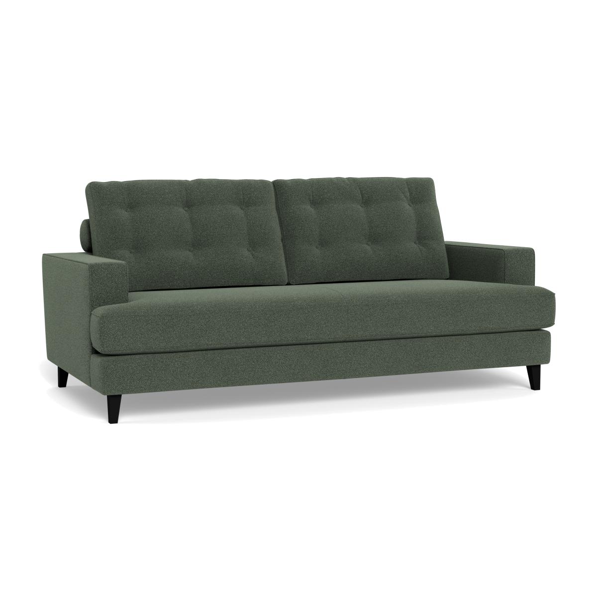 Heal's Mistral 3 Seater Sofa In Velvet Charcoal With - Heal's UK Furniture – image 1