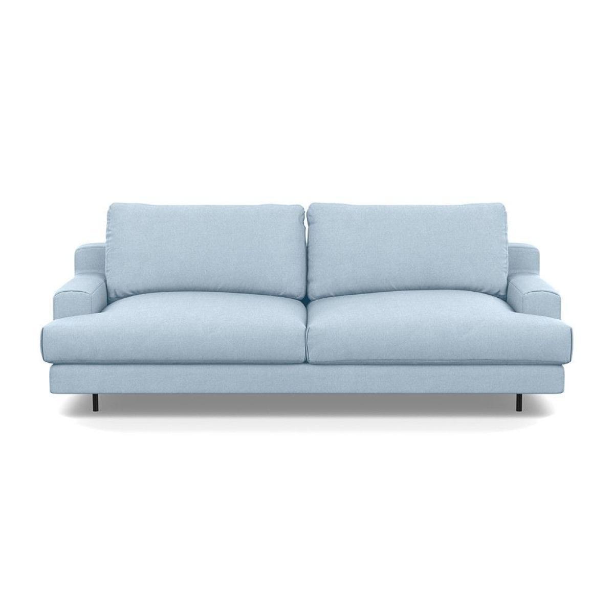 Heal's Orso 3 Seater Sofa Capelo LinenCotton Mineral Black Feet - Heal's UK Furniture – image 12