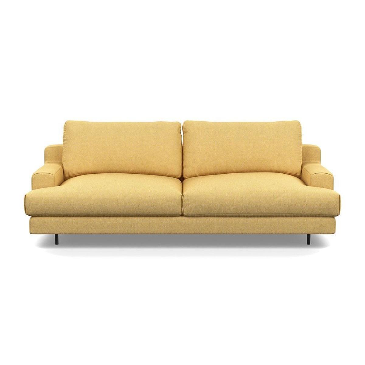 Heal's Orso 3 Seater Sofa Capelo LinenCotton Mineral Black Feet - Heal's UK Furniture – image 26