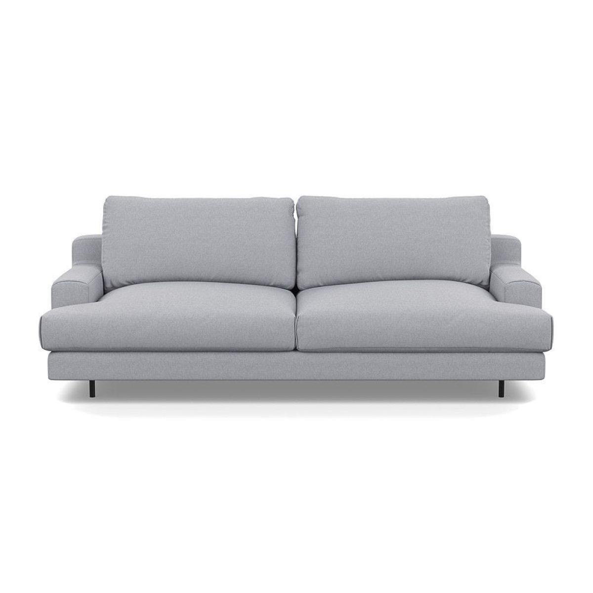 Heal's Orso 3 Seater Sofa Capelo LinenCotton Mineral Black Feet - Heal's UK Furniture – image 28