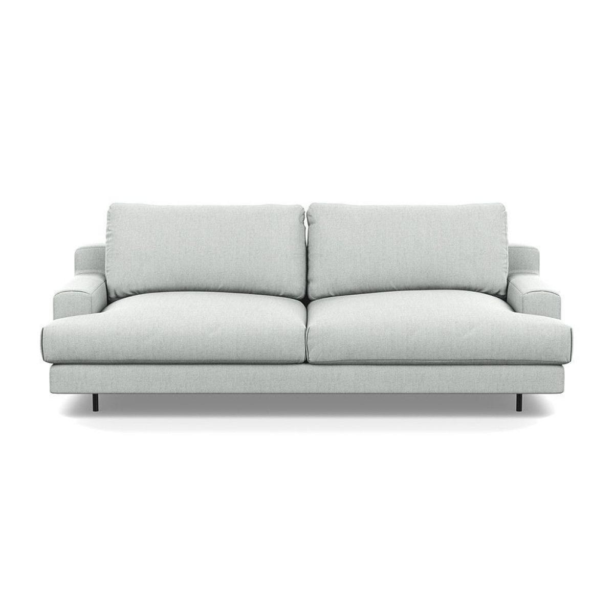 Heal's Orso 3 Seater Sofa Capelo LinenCotton Mineral Black Feet - Heal's UK Furniture – image 4