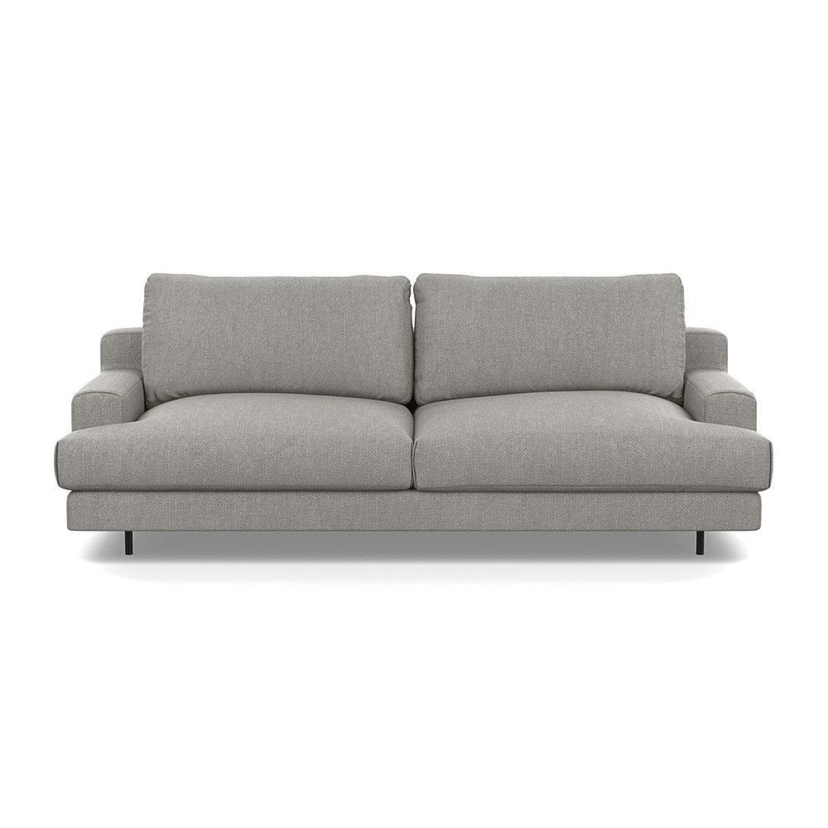 Heal's Orso 3 Seater Sofa Capelo LinenCotton Mineral Black Feet - Heal's UK Furniture – image 31
