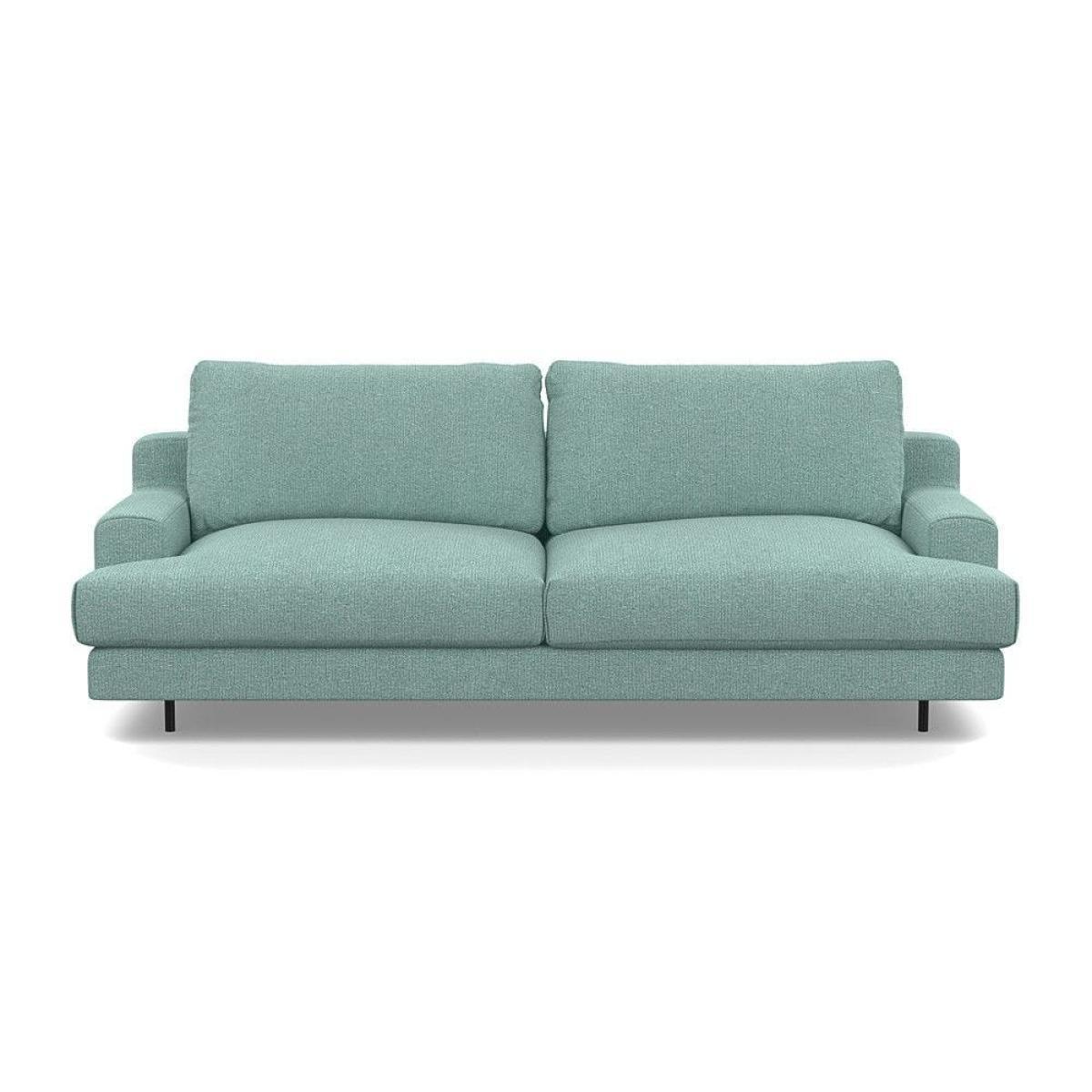 Heal's Orso 3 Seater Sofa Capelo LinenCotton Mineral Black Feet - Heal's UK Furniture – image 32
