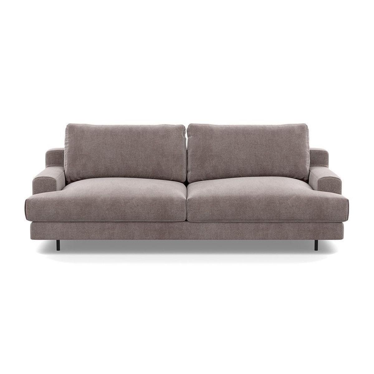 Heal's Orso 3 Seater Sofa Capelo LinenCotton Mineral Black Feet - Heal's UK Furniture – image 36