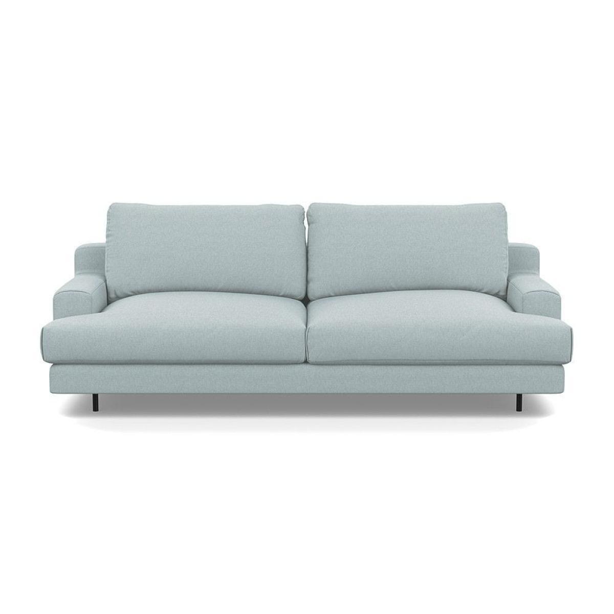 Heal's Orso 3 Seater Sofa Capelo LinenCotton Mineral Black Feet - Heal's UK Furniture – image 10