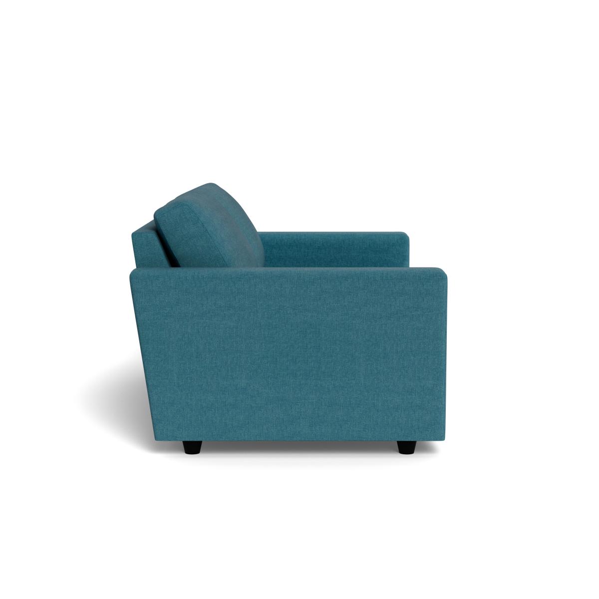 Heal's Nimbus II 3 Seater Sofa Brushed Cotton Cadet Black Feet – image 3
