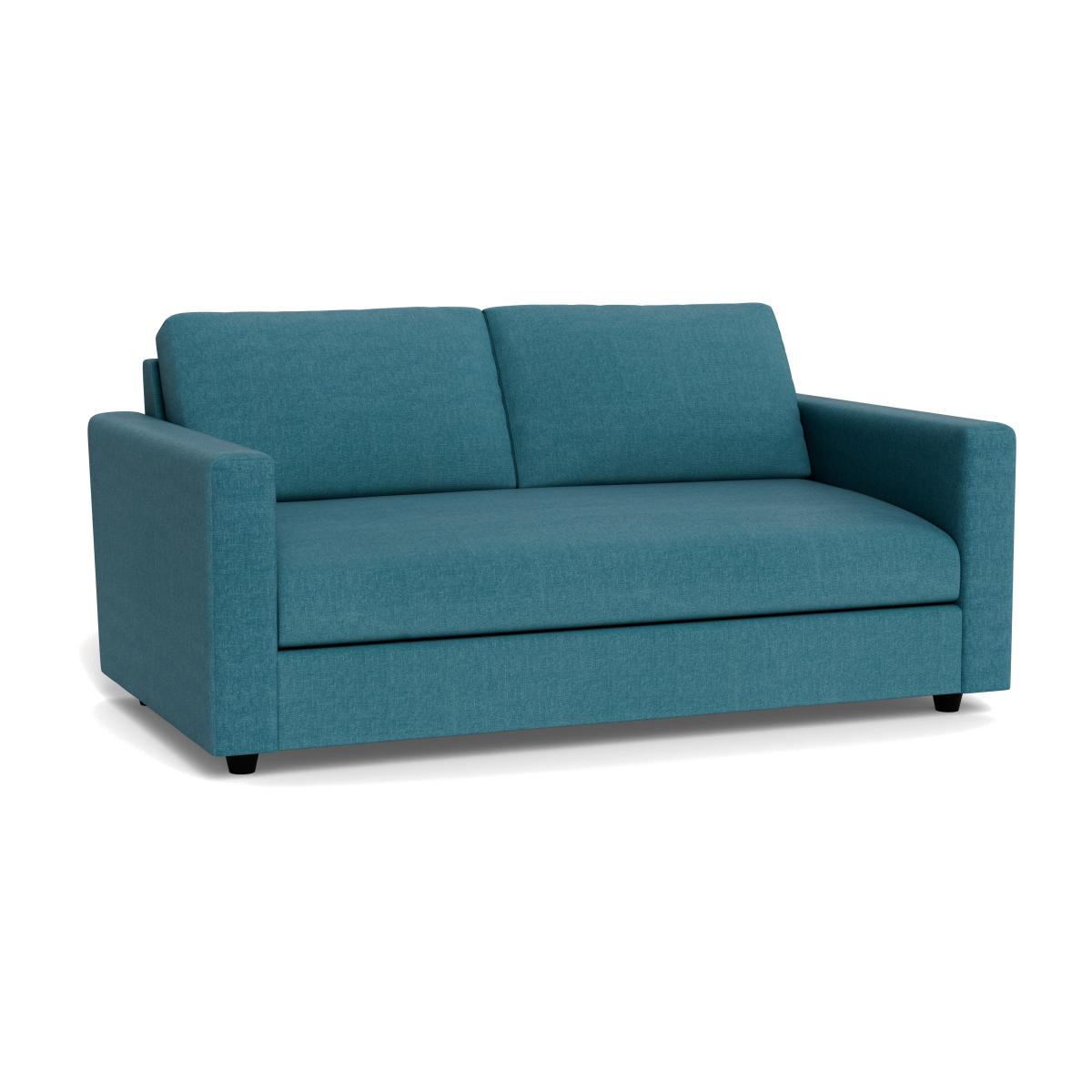 Heal's Nimbus II 3 Seater Sofa Brushed Cotton Cadet Black Feet – image 1