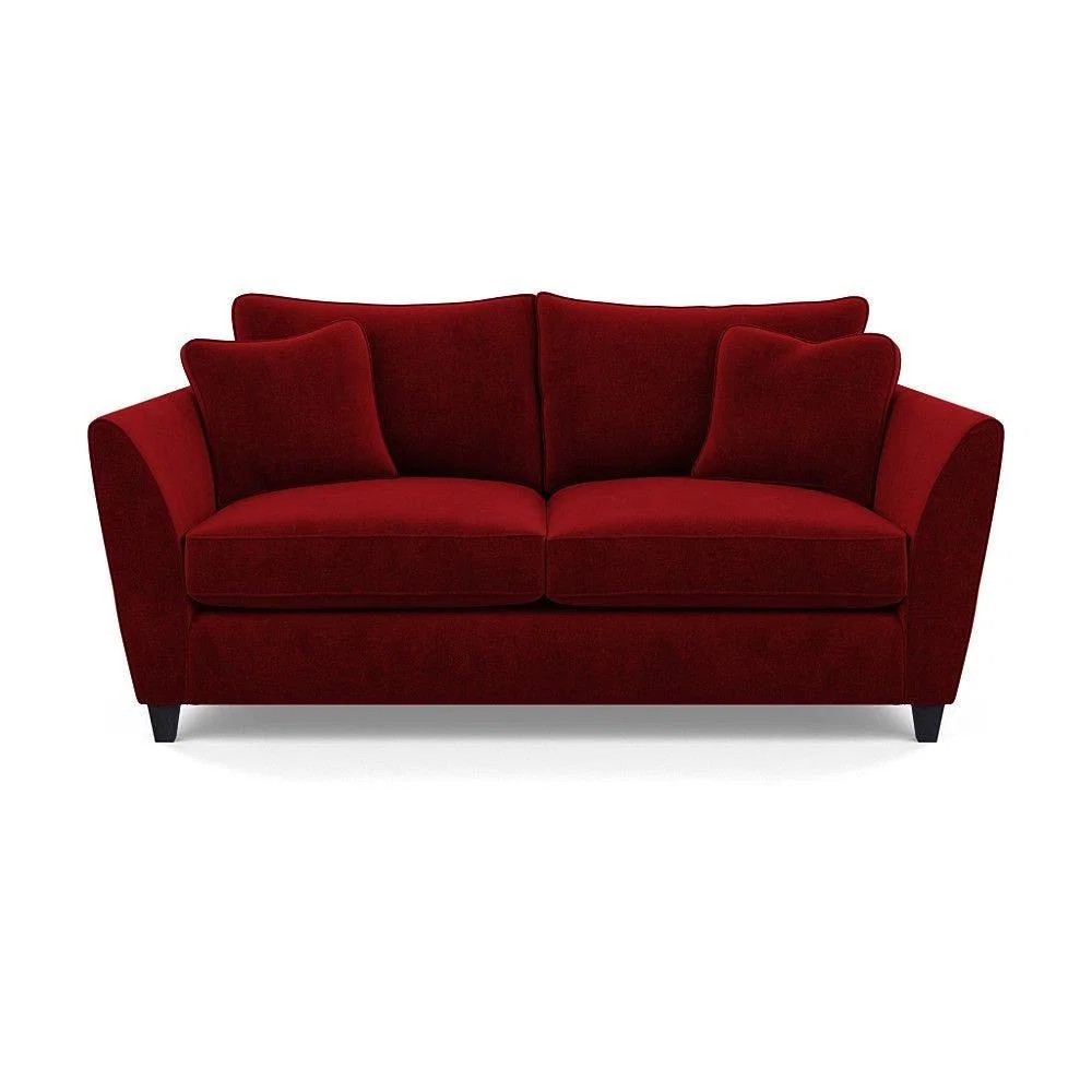 Heal's Torino 3 Seater Sofa Smart Linen Navy Natural Ash Feet - Heal's UK Furniture – image 105