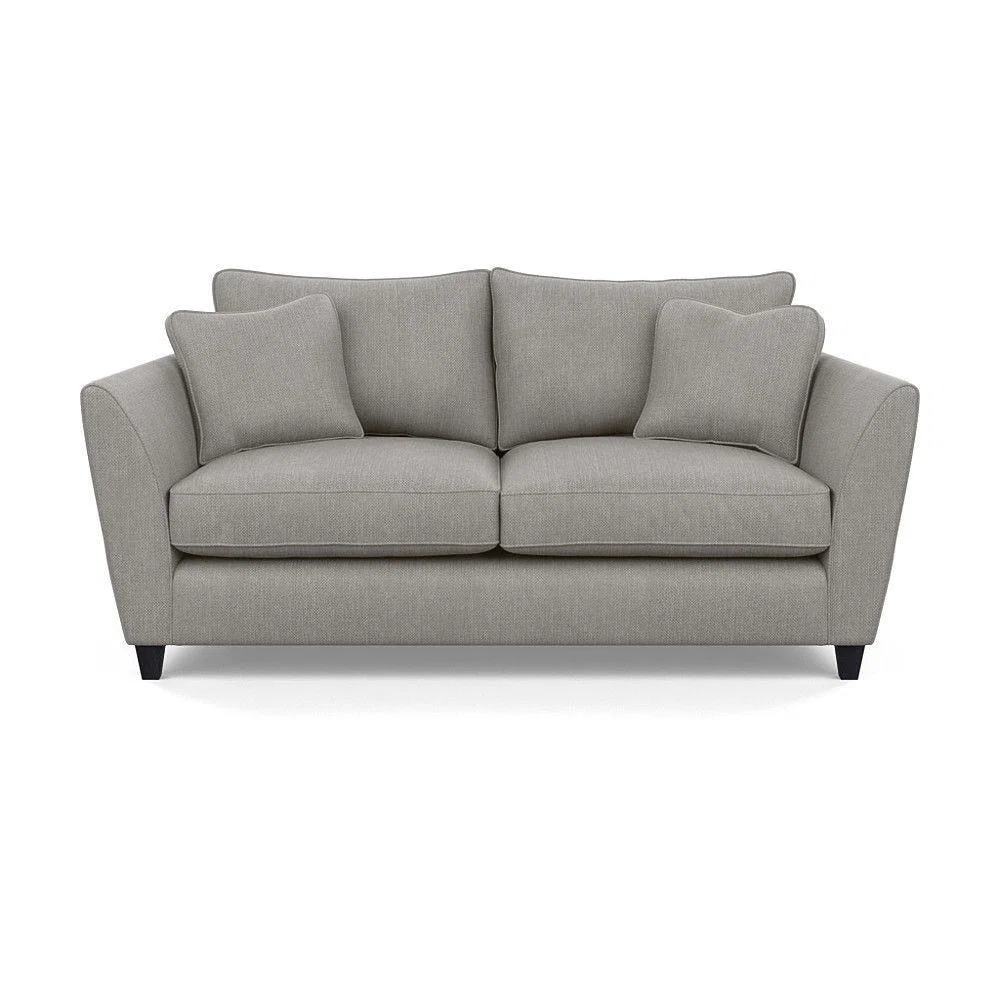 Heal's Torino 3 Seater Sofa Smart Linen Navy Natural Ash Feet - Heal's UK Furniture – image 37