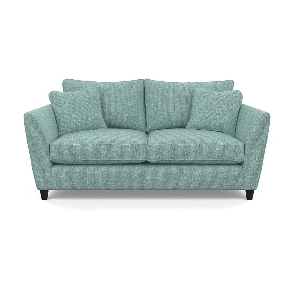 Heal's Torino 3 Seater Sofa Smart Linen Navy Natural Ash Feet - Heal's UK Furniture – image 42