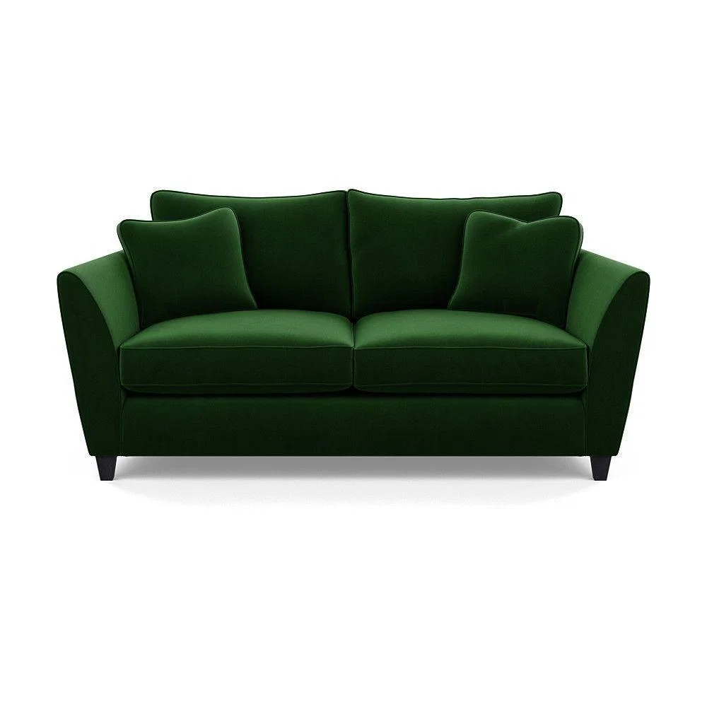 Heal's Torino 3 Seater Sofa Smart Linen Navy Natural Ash Feet - Heal's UK Furniture – image 58