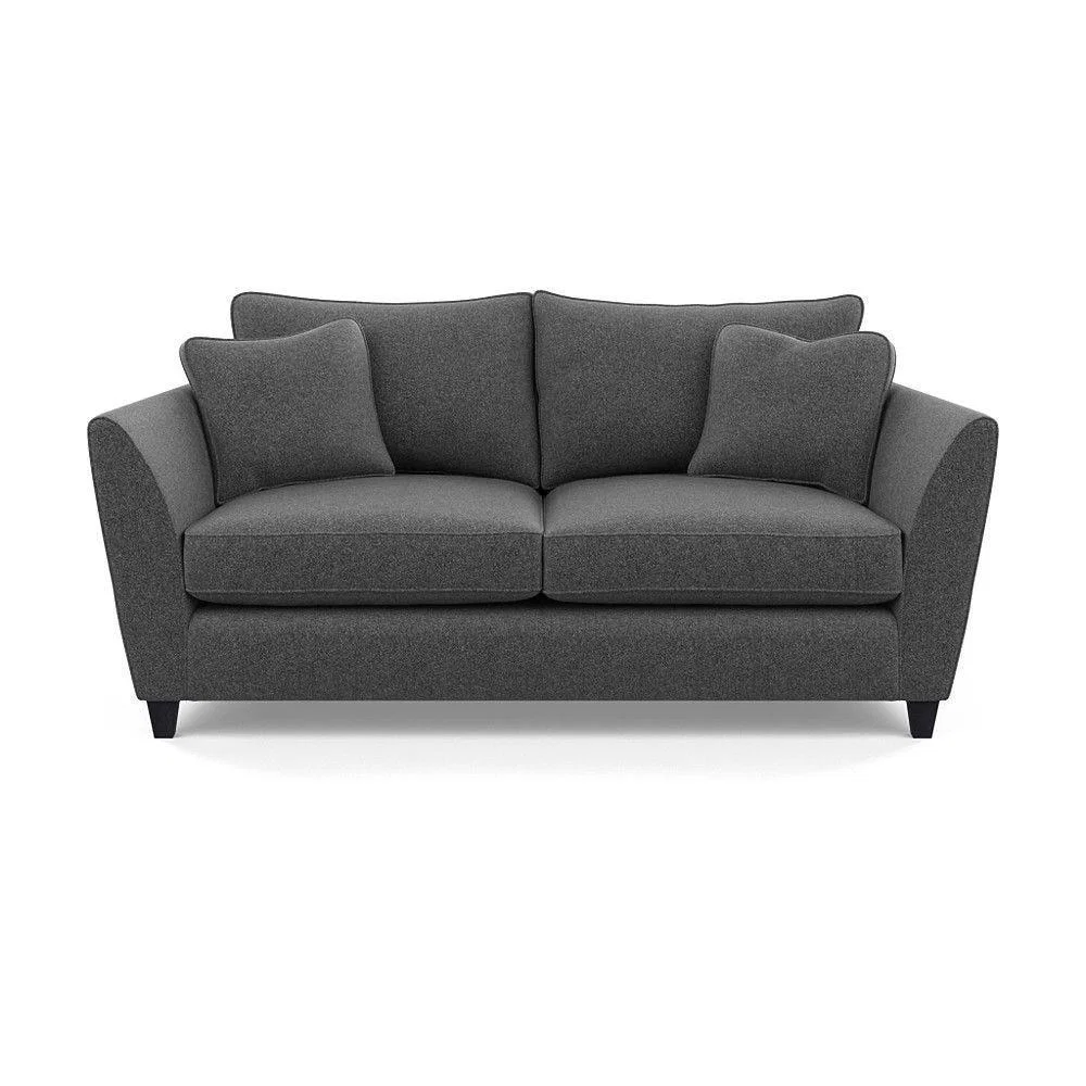 Heal's Torino 3 Seater Sofa Smart Linen Navy Natural Ash Feet - Heal's UK Furniture – image 65