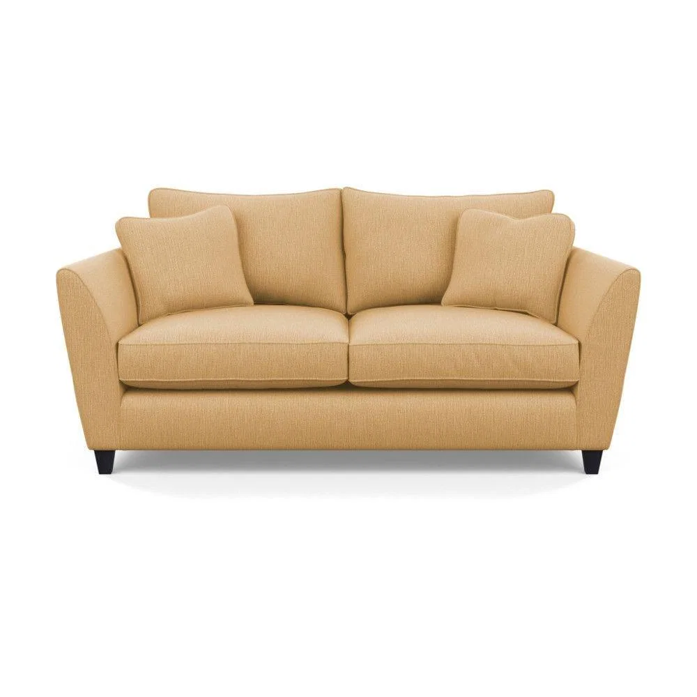 Heal's Torino 3 Seater Sofa Smart Linen Navy Natural Ash Feet - Heal's UK Furniture – image 68