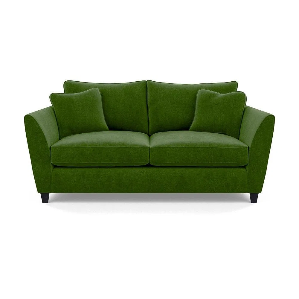 Heal's Torino 3 Seater Sofa Smart Linen Navy Natural Ash Feet - Heal's UK Furniture – image 80