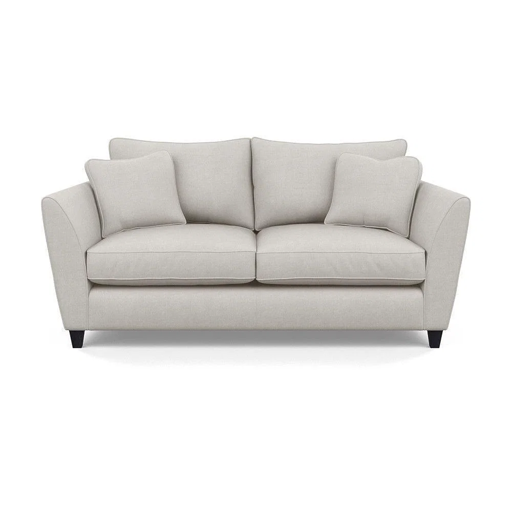 Heal's Torino 3 Seater Sofa Smart Linen Navy Natural Ash Feet - Heal's UK Furniture – image 82