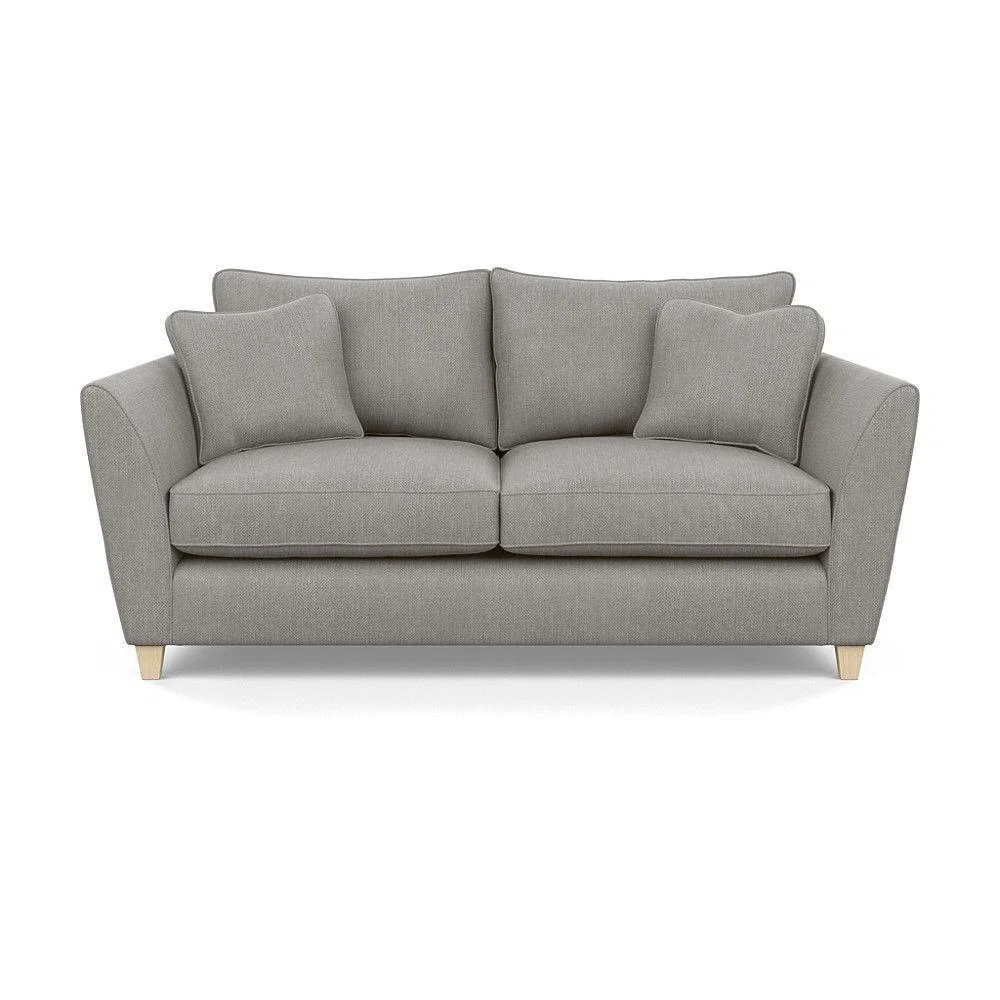 Heal's Torino 3 Seater Sofa Smart Linen Navy Natural Ash Feet - Heal's UK Furniture – image 83