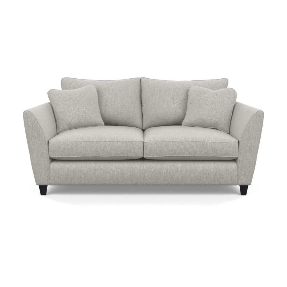 Heal's Torino 3 Seater Sofa Smart Linen Navy Natural Ash Feet - Heal's UK Furniture – image 84