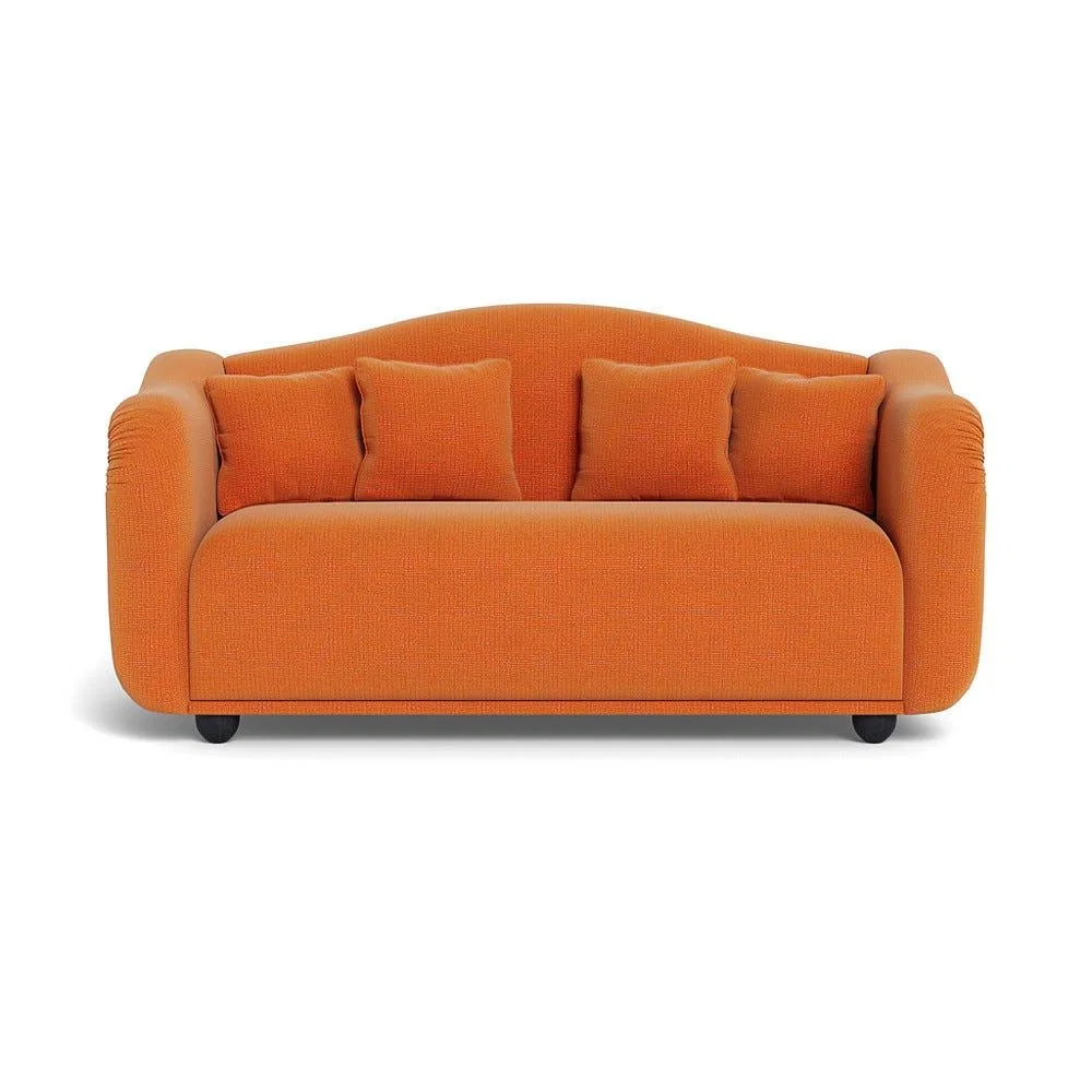Heal's Tetbury 3 Seater Sofa Tejo Recycled Zinnia Black Beech Feet – image 2
