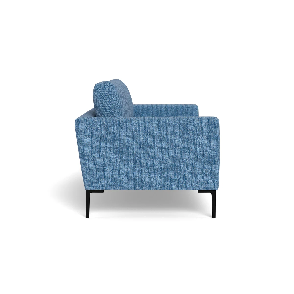 Heal's Eton 3 Seater Sofa Tejo Recycled Cobalt Brass Feet - Heal's UK Furniture – image 3