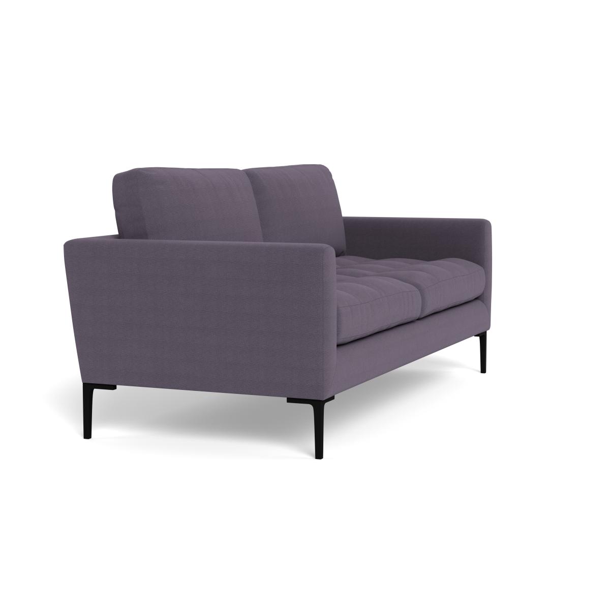 Heal's Eton 3 Seater Sofa Linen Shadow Brass Feet – image 3