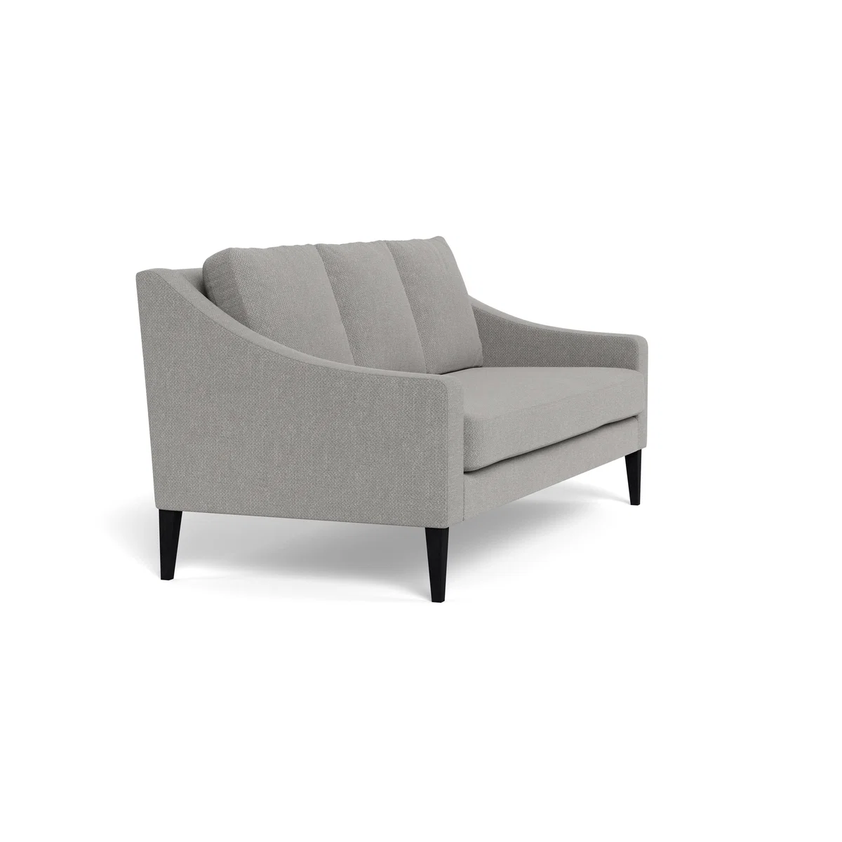 Heal's Richmond 3 Seater Sofa Texture Pale Grey Natural Ash Feet – image 3