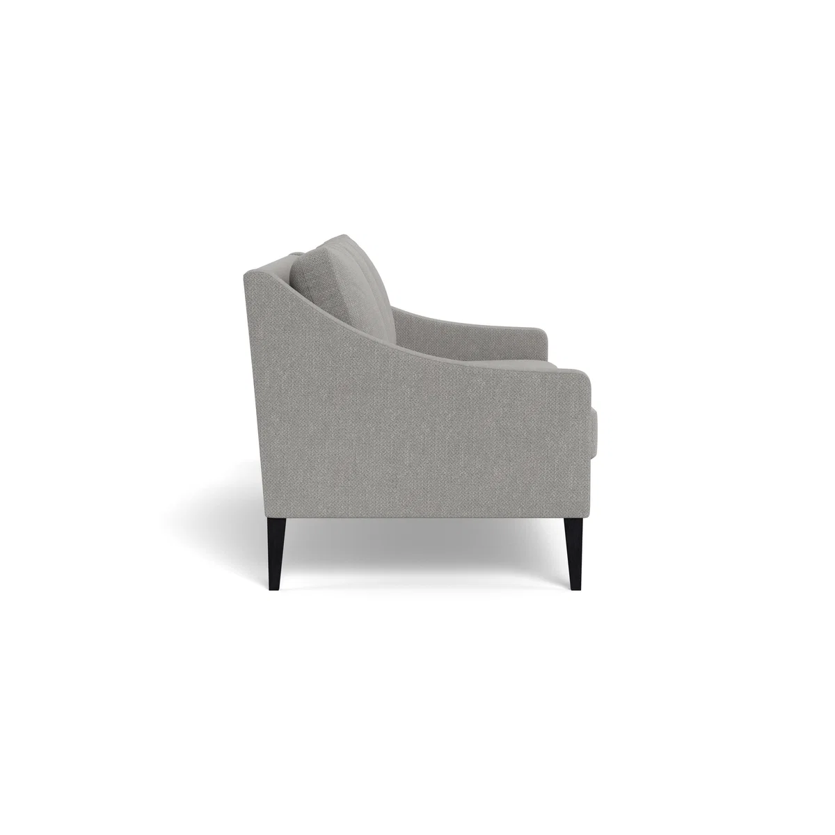 Heal's Richmond 3 Seater Sofa Texture Pale Grey Natural Ash Feet – image 4