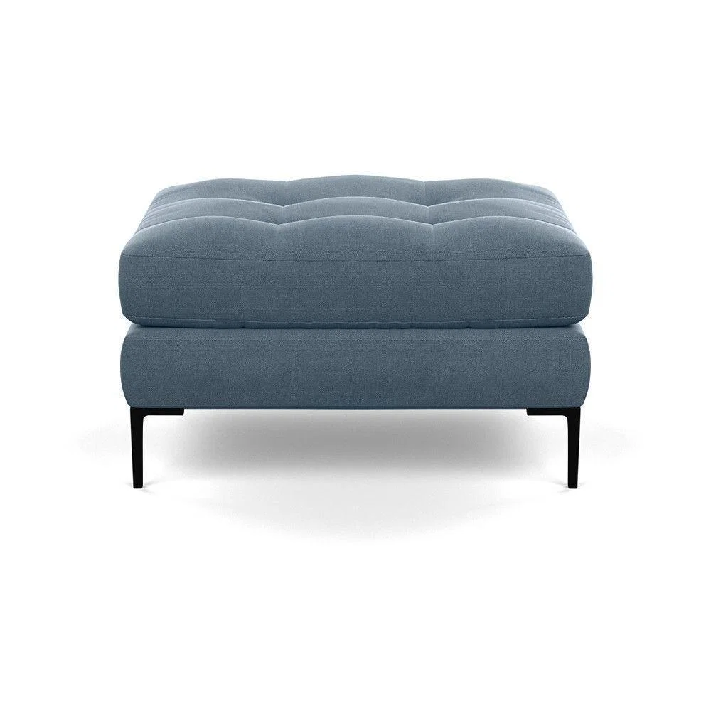 Heal's Richmond 3 Seater Sofa Broad Weave Pebble Natural Feet - Heal's UK Furniture – image 11