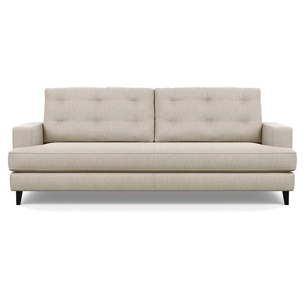 Heal's Richmond 3 Seater Sofa Broad Weave Pebble Natural Feet - Heal's UK Furniture – image 108