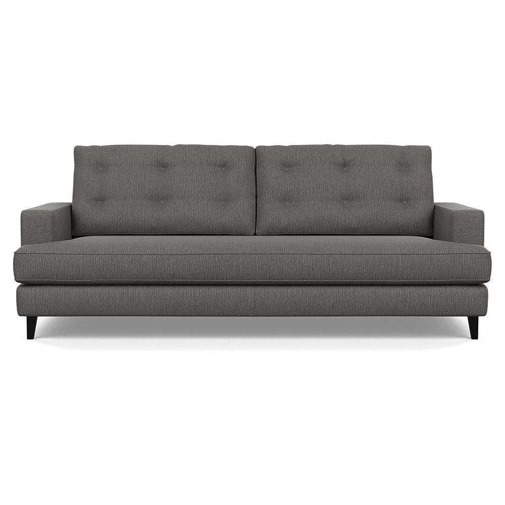 Heal's Richmond 3 Seater Sofa Broad Weave Pebble Natural Feet - Heal's UK Furniture – image 111
