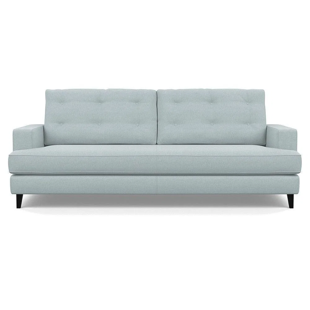 Heal's Richmond 3 Seater Sofa Broad Weave Pebble Natural Feet - Heal's UK Furniture – image 115